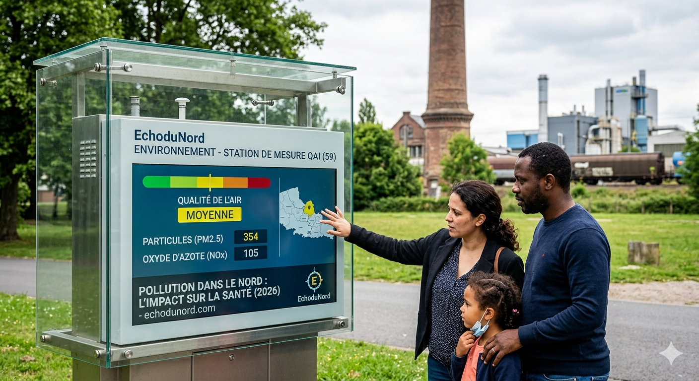 Pollution et santé dans le Nord : quels impacts réels ? (2026)